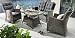 Produktbild Destiny Loungegruppe Casa Vintage Grau Loungeset Sofaset Tischgruppe Gartenmöbel Lounge Set
