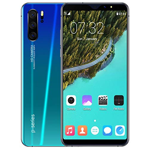 Sodoop P31 Pro Smartphone (2019 New), 6.3 inch Full Screen Unlocked for Android GSM 3G Dual-SIM 1G RAM+16GB ROM Extended Memory to 64G,Eight Core 1600w Camera (Green)