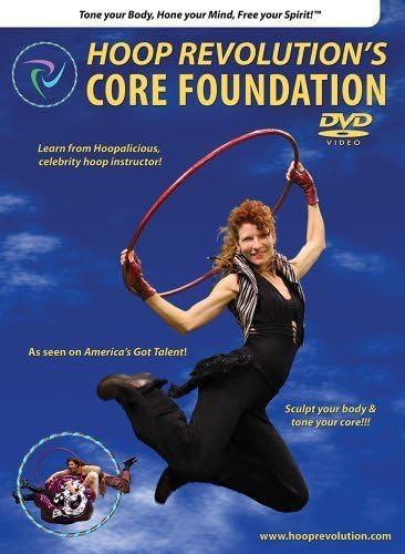 Hoop Revolution Core Foundation Hula Hoop Dance Fitness DVD by Anah Reichenbach