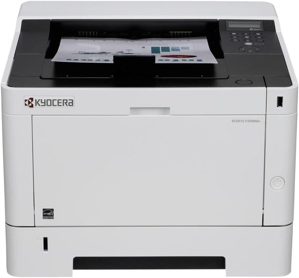 Kyocera Ecosys P2040dn Laserdrucker Schwarz Weiss, Drucker Schwarz Weiss mit DuplexEinheit, 40