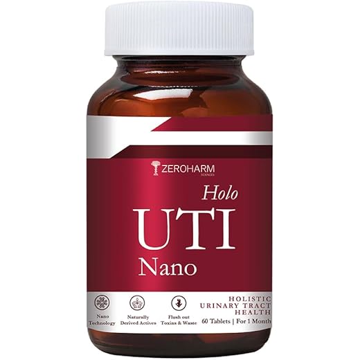 ZEROHARM Holo UTI Relief Supplement - 60 Tablets