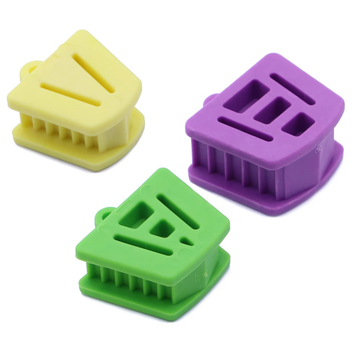 Buy Milisten 3pcs/ pack Dental Mouth Props Oral Silicone Dental Bite