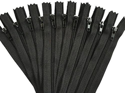 Generic 30 cm 10 Pieces Nylon Tape Zip Coil Zippers Tailor Sewer Craft
