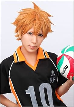 Amazon | ハイキュー!! 日向 翔陽 風 ウィッグ キャラウィッグ