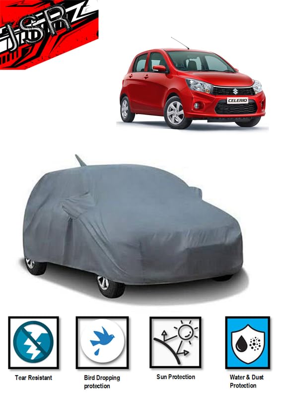 Image of J S R Waterproof Body CAR Cover for Maruti Suzuki CELERIO (Maruti Suzuki CELERIO CAR Cover | CELERIO CAR Cover | CELERIO CAR Cover Waterproof | CAR Cover for CELERIO)