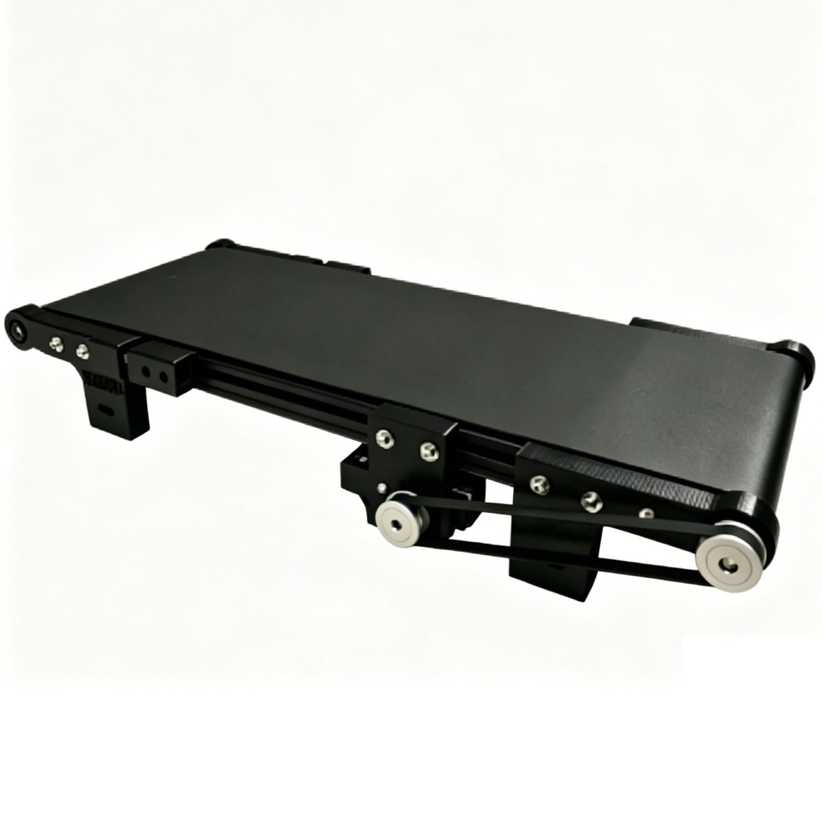 Fcttcd Smart Mini Conveyor Belt, Mini Desktop Conveyor Belt, Speed Adjustable Forward and Reverse Mini Production Line, 55cm Length 15cm Width, for Industrial Demo, Packing & Sorting DIY Projects