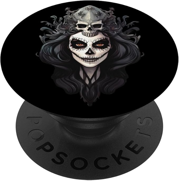 Striking Latin Female Beauty Graphic Skull Tees