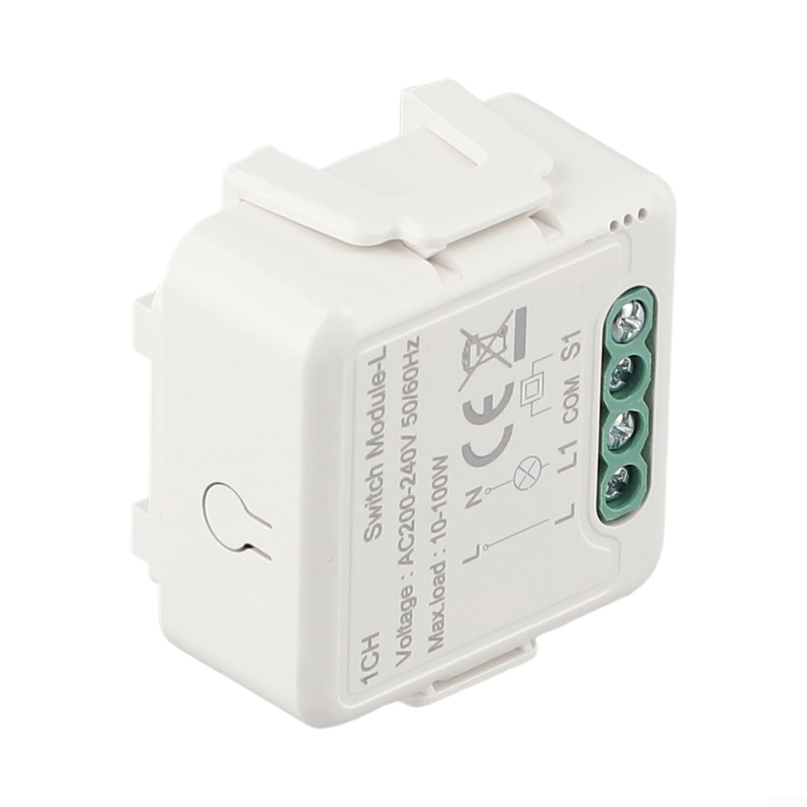 Mini DIY para Tuya para módulo de interruptor de luz inteligente ZigBee, módulo de interruptor de luz inteligente de 230 V, control inalámbrico, integración de asistente de voz, fácil instalación con