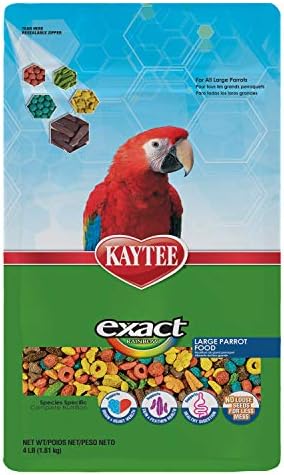 Kaytee Exact Rainbow Large Parrot,4 lb
