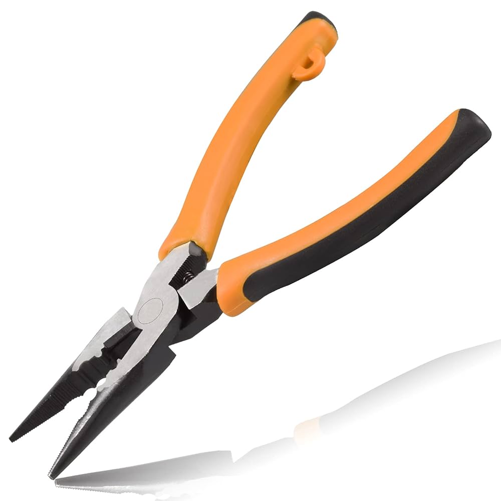 Amazon | LEONTOOL 電工ラジオペンチ ハイパワーラジオペンチ 偏