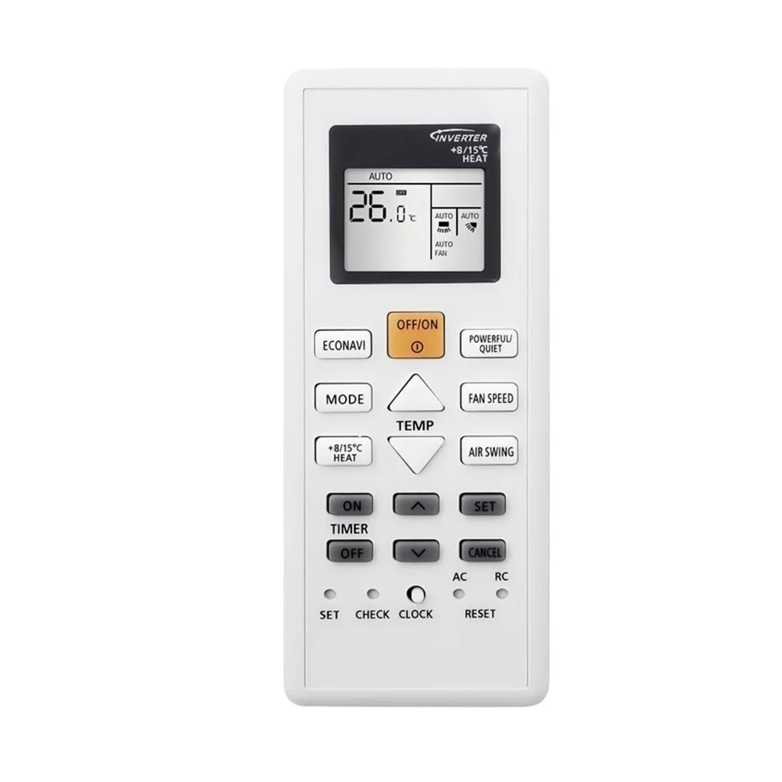 Telecomando 1pc Compatibile Con Pezzi Di Ricambio for Condizionatori D'aria HVAC Universale for Uso Specifico Del Modello