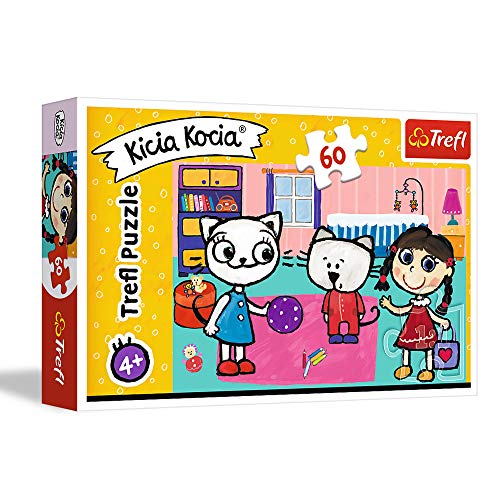 Preisvergleich Produktbild Trefl 17343 Mieze mit Freunden Puzzle 60