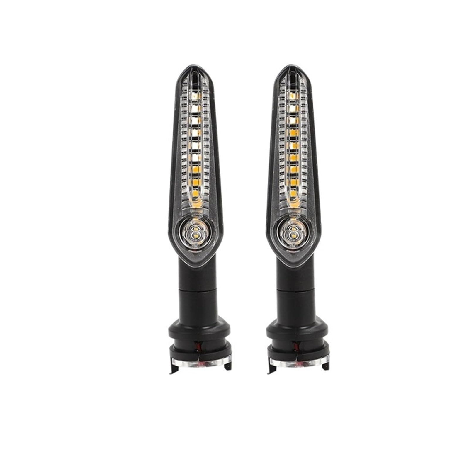 Indicadores de motocicleta Para Yamaha FZS V3.0 2019-2023 Intermitente de motocicleta Intermitente secuencial de motocicleta Luces intermitentes LED con efecto de agua corriente