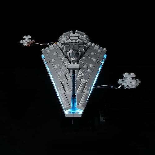 Miniatura 3 de Kyglaring Kit de iluminación LED (sin modelo) diseñado para Lego Executor Super Star Destroyer 75356 Kit de construcción modelo - sin juego de Lego