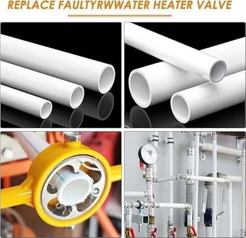 NestNook 6-teiliges NPT-Gewindeschneider-Werkzeugset für PVC-Rohre (Größen 1/2, 3/4 und 1)