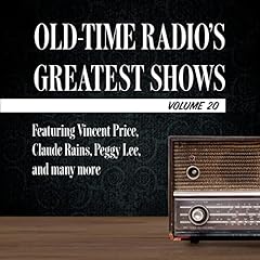 Page de couverture de Old-Time Radio's Greatest Shows, Volume 20