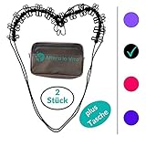 Extremadamente flexible: gracias a las diferentes posibilidades de colocar y colgar el tendedero, encontrarás el lugar adecuado para secar tu ropa. Ya sea en el camping, en el hotel, la oficina, en vacaciones o en casa en el balcón o la terraza.