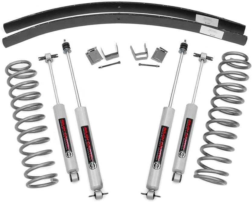 3" Lift Kit for 1984-2001 Jeep Cherokee XJ 2WD/4WD - 670N2