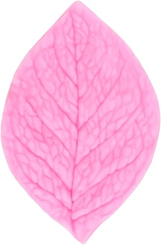 Miniatura 4 de ZiXiang Molde de veteado de silicona para hojas de goma de mascar para pasta de goma, molde de hojas de pasta de goma para decoración de pasteles de
