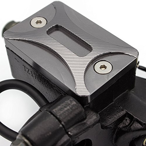 Fxcnc Racing Billet 7/8" Universal Motorcycle Double Hydraulic Clutch Brake Levers Master Cylinder Reservoir Fit For 50Cc-400Cc Motocross Scooter Atv Sportbike Streetbike Adjustable #TOP3