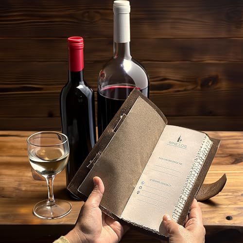 Carnet de notes de dégustation de vin format de poche pour escapades œnologiques