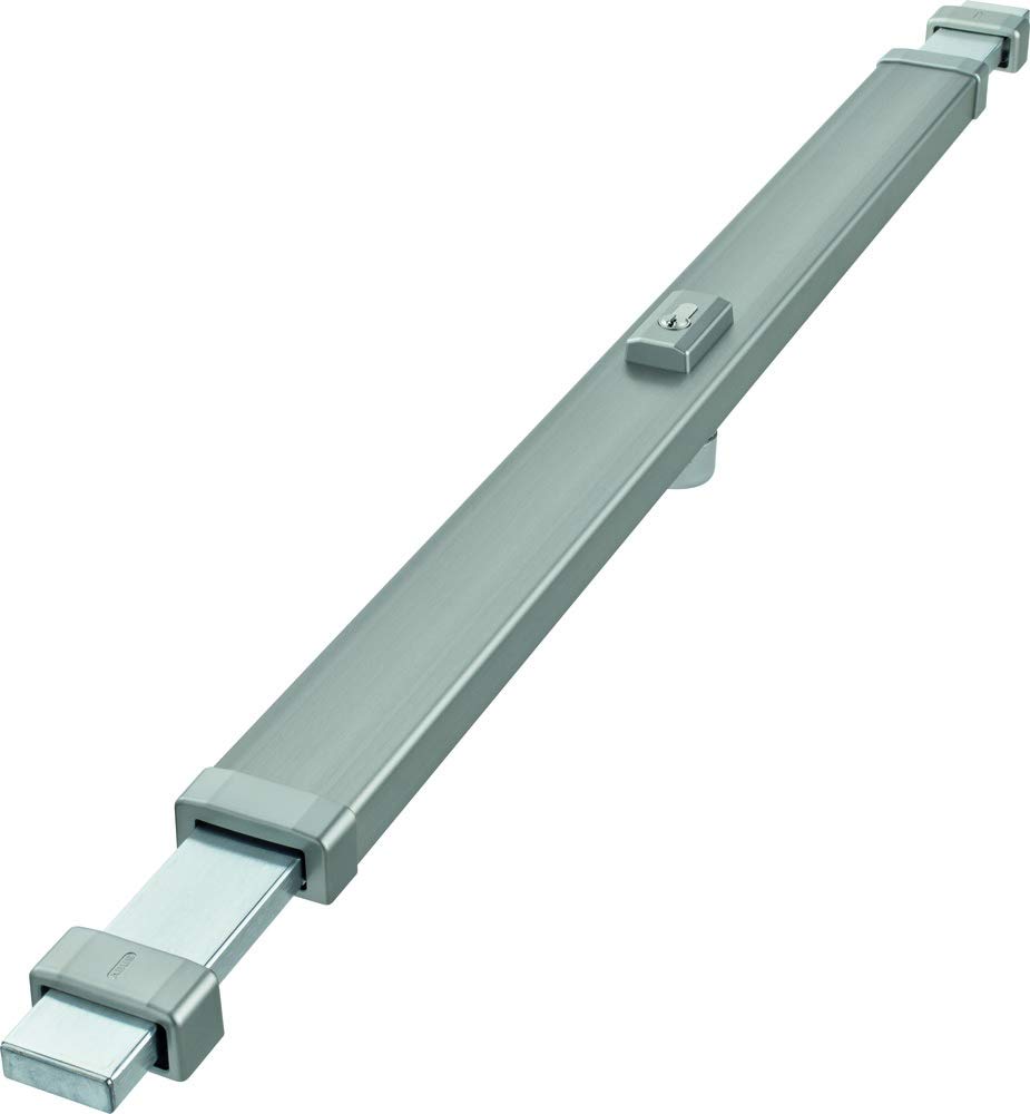 ABUS PR2800 Panzerriegel ohne Schließzylinder (735-980mm, Silber)