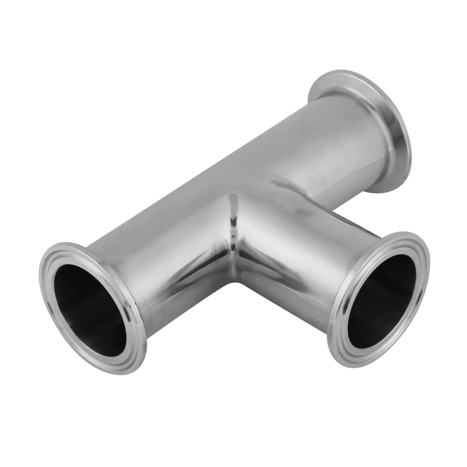 Stainless Steel 1.5, 1 PCS Standard Clamp Tee 3 Way ?38 Inch Ry Tube Fittings, Industrial & Scientific Sanitary Ftting Accessories Way, A Standard, SUS304, 38 Mm, Mm Thickness, G