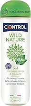 Control Wild Nature 3-in-1 Water Based Massage Gel with 99.4% of Origin and Natural Gondroots - 100% Made in Italy - 200 ml