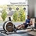 LABGREY Rowing Machine, Magnetic Rower Machine for Home, 350LB Weight Capacity, Foldable Rower with Bluetooth, App Supported, Tablet Holder and Comfortable Seat Cushion (R1-Magnetic)