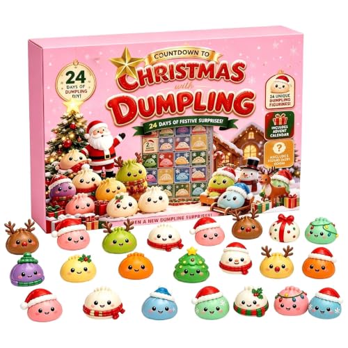 Squishy Advent Calendar 2026 Christmas Gift 24 Days Holiday Decor Countdown - image 6