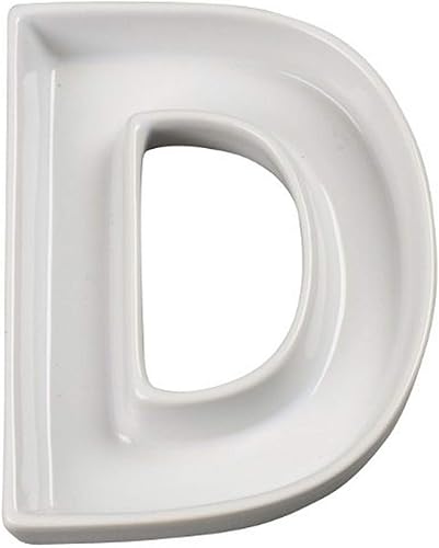 Miniatura 3 de Plato de cerámica con diseño de carta de amor Ivy Lane, color blanco, Casual, 6 - pulgadas, Blanco