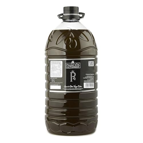 Aceite de Oliva Virgen Extra, Garrafa 5L Aceites Palacios Gutiérrez