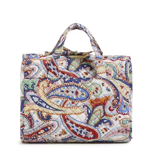 Cotton Hanging Travel Organizer, Harbor Paisley, One Size