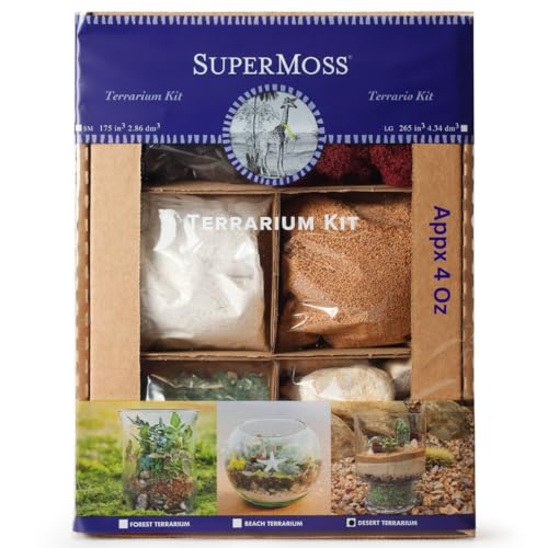 SuperMoss (90424) Desert Terrarium DIY Kit – Build Your Own