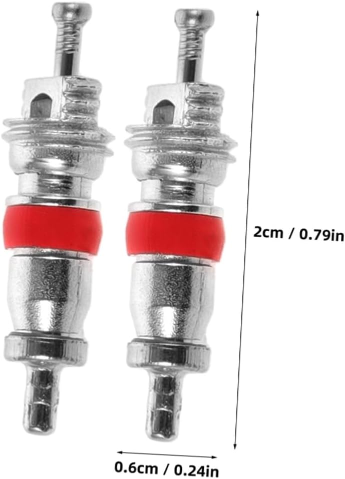 Alipis 200pcs Replaceable Valve Stem Core for Cars Motorcycles and Easy Installation Tire Repair Tool Core Remover for Flat Fixing