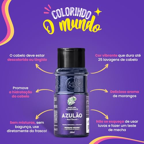 Máscara Pigmentante Azulão - Kamaleão Color