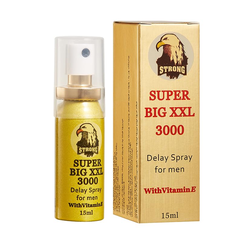 2PCS Super Big XXL 3000 Delay Spray for Men with Extra Vitamin E,Premature Ejaculant Supplement Spray,Extra Strong Delay Spray,Make Your Parterner Satisfied & Happy Tonight