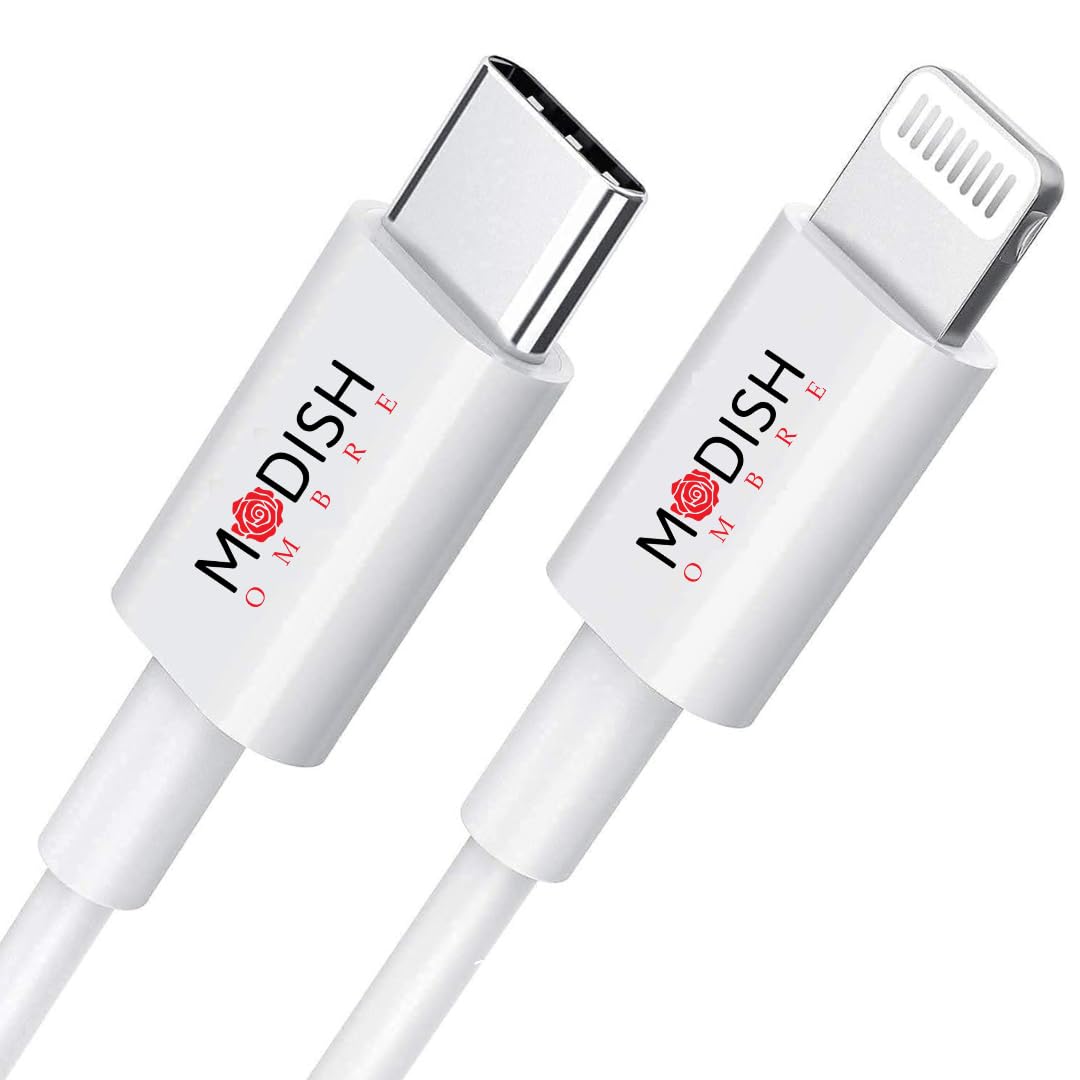 See full amazon price history chart for ModishOmbre 20W USB Type C to Lightning Charging Cable PD to Lightning Fast Charging & 480Mbps Data Transmission Cable Compatible with iPhone 14/14 Pro/14 Pro Max/14 Plus/13/12/11/Pro/Pro Max, iPad ModishOmbre 20W USB Type C to Lightning Charging Cable PD to Lightning Fast Charging & 480Mbps Data Transmission Cable Compatible with iPhone 14/14 Pro/14 Pro Max/14 Plus/13/12/11/Pro/Pro Max, iPad (B0CNXXZV6M) Amazon Price History, Amazon Price Tracker