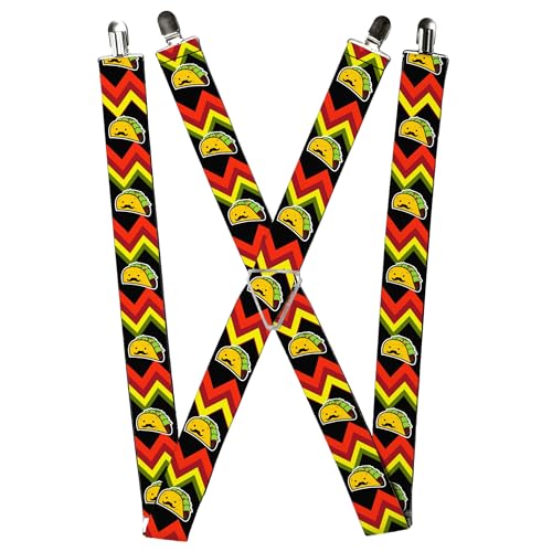 Buckle-Down Suspender - Taco Man Accessory Taco Man One Size
