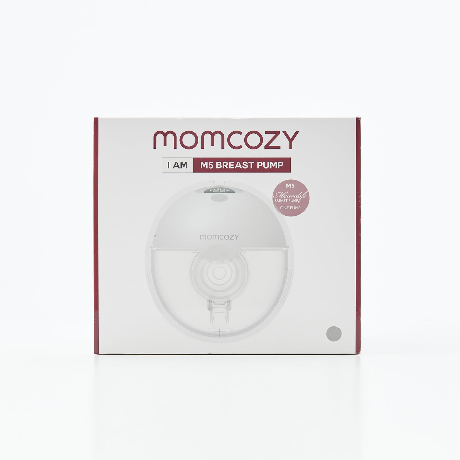 Momcozy Electric & Portable Pump, 1 Pack, Gray