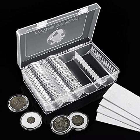MUROAD Capsules de pièces de monnaie 41 mm Cover