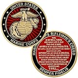 U.S. Marine Corps Rifleman's Creed Challenge Coin