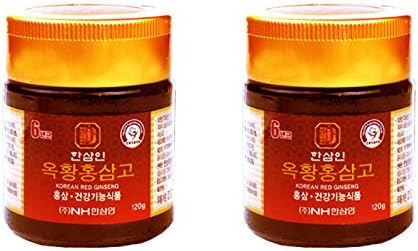 NH HANSAMIN Okhwang Red Ginseng Extract Saponin Health Functional Food 120g x2ea