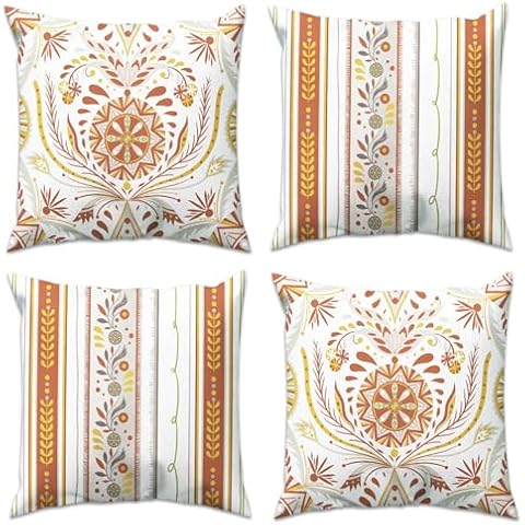 Housse de Coussin STARUBY Jaune 50x50cm Cover