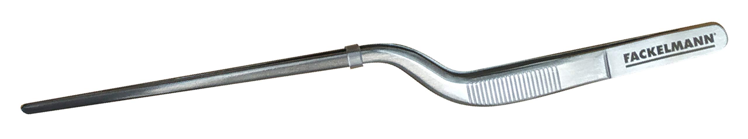 Fackelmann Emplatar de precisión con Punta dentada Pinza decoración platos en Acero inoxidable 21x2cm, 1ud. Caliper Packing 21CM. FM