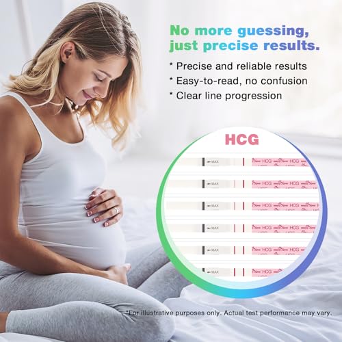 Image of Easy@Home Ovulation & Pregnancy Test Strips Kit: 25 Ovulation Tests 10 Pregnancy Tests & 35 Large Urine Cups - Powered by Premom Ovulation APP | 25LH + 10HCG + 35 Urine Cups