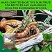 The Bio Dude Terra Firma Bioactive Reptile Substrate 6 quarts for terrariums and vivariums. Bioactive Habitat Substrate for Ball Pythons, Fat Tail Geckos, Milk Snakes, King Snakes and Monitors