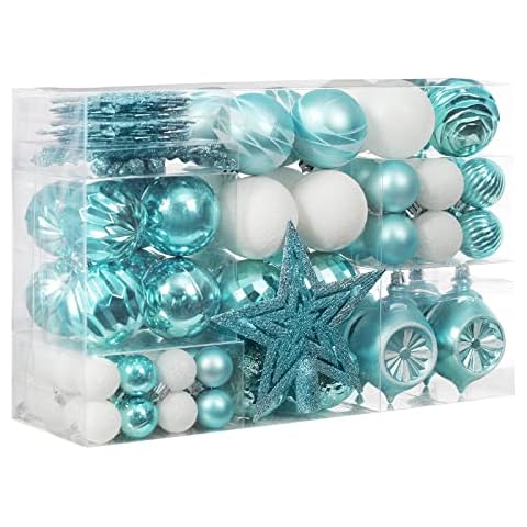 XmasExp 99-Pack Shatterproof Ornaments Cover