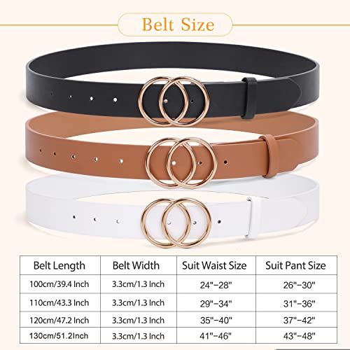 Women Leather Thin Belt For Dress Jeans Skinny Waist Belt For Women Girls By Suosdey #TOP5