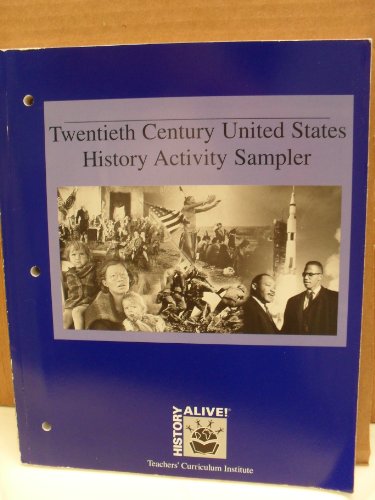 Twentieth Century United States History Activit... 1583710248 Book Cover